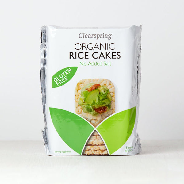 Clearspring Organic Rice Cakes No Added Salt 130G