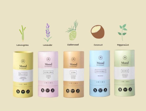 Mood Coconut Deodorant Full Collection 5 pcs