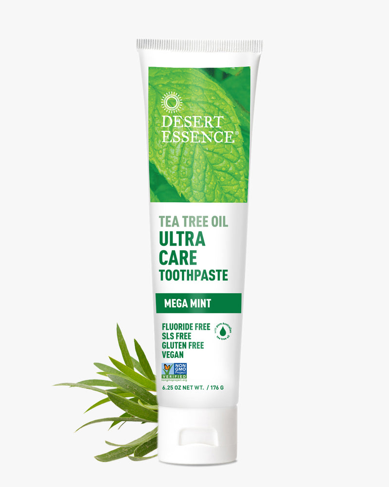 DESERT ESSENCE TEA TREE OIL ULTRA CARE TOOTHPASTE MEGA MINT 176 G