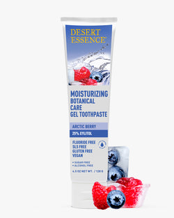 DESERT ESSENCE MOISTURIZING GEL TOOTHPASTE – ARCTIC BERRY 128 G