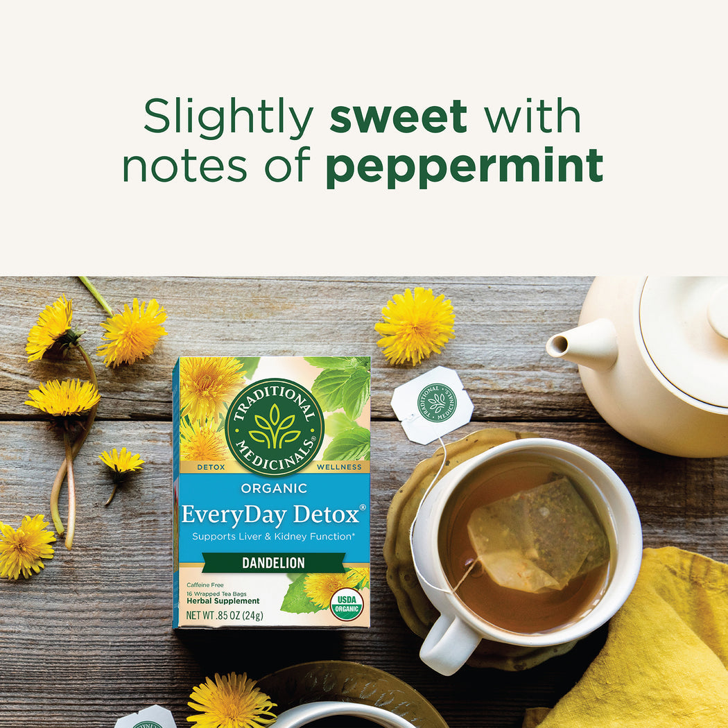 Traditional Medicinals Organic EveryDay Detox Dandelion 24G