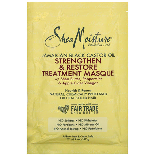 Shea Moisture Strengthen & Restore Treatment Masque (Jamaican & Black Castor Oil) 57g