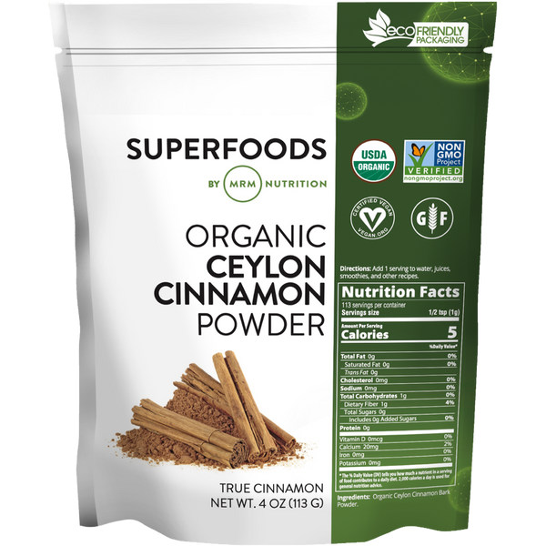 Superfoods Organic Ceylon Cinnamon Powder (113G)