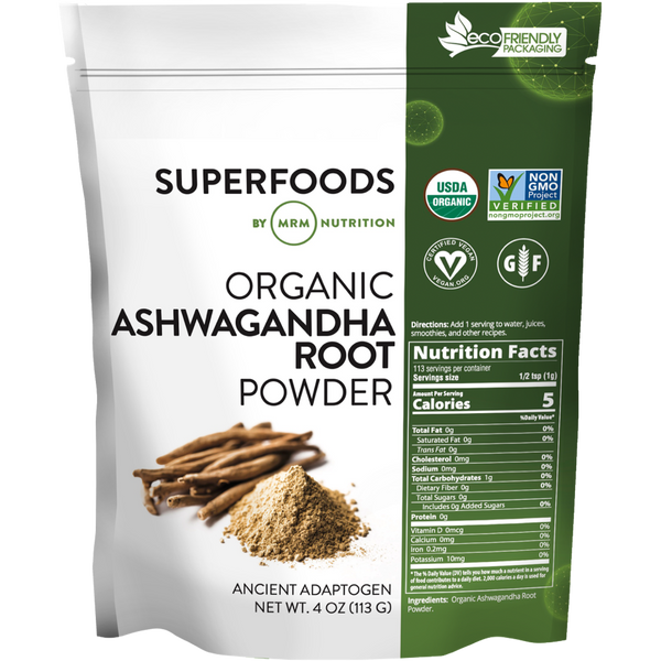 Superfoods Organic Ashwagandha Root Powder (113 g)