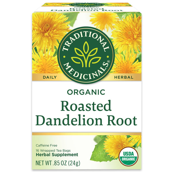 Traditional Medicinals Organic Roasted Dandelion Root 24G